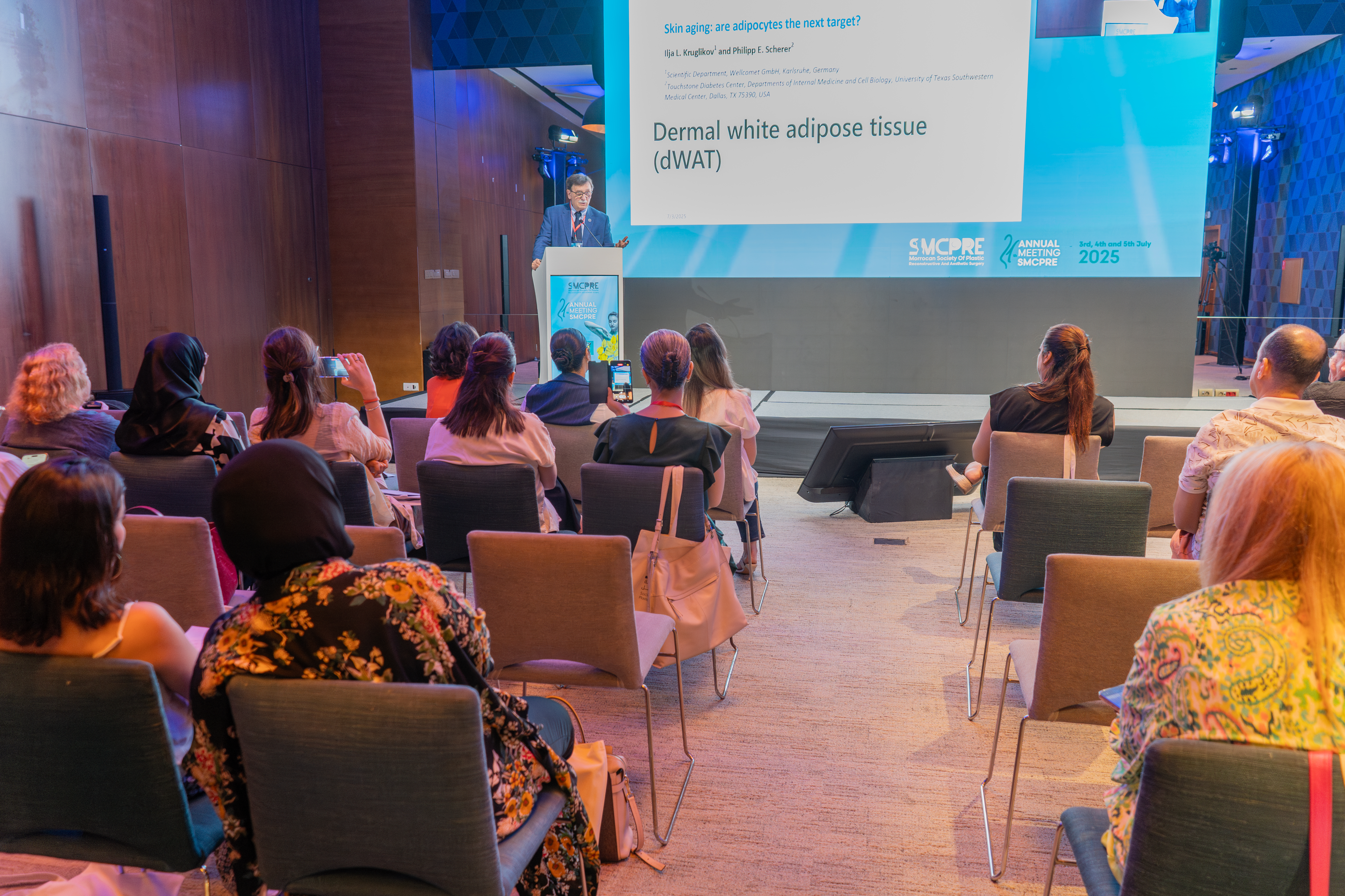 Salle équipée pour événement professionnel